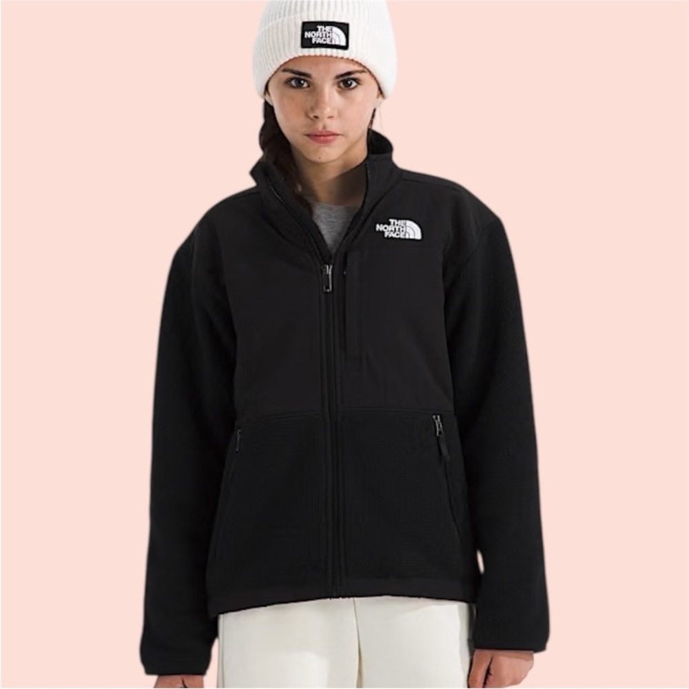 The North Face Denali Jacket Girls size L Black